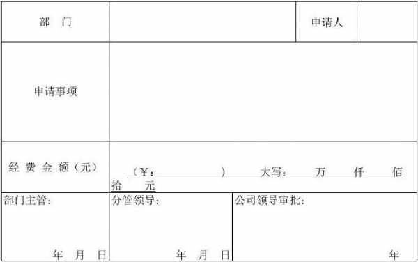 大额支出审批单 大额支出单据模板-第2张图片-马瑞范文网