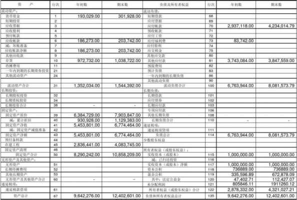 公司年度报表模板_公司年度报表包括哪些-第3张图片-马瑞范文网