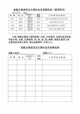 填写社会关系的模板（填写社会关系有什么用）-第2张图片-马瑞范文网