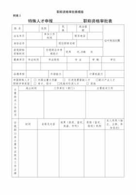  高级职称申报材料模板「高级职称审批表的填报」-第1张图片-马瑞范文网