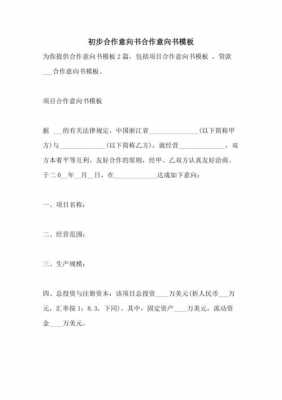 保险合作意向书模板（保险公司意向单模板）-第3张图片-马瑞范文网