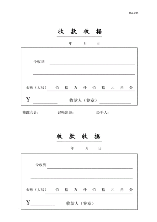 收款字据模板,收款字据模板怎么写 -第1张图片-马瑞范文网