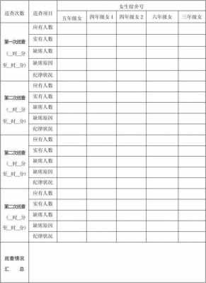 宿舍登记表格模板 宿舍晚间登记表模板-第1张图片-马瑞范文网