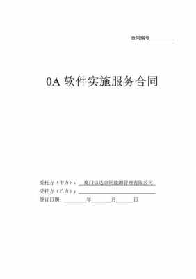 软件实施服务合同模板_软件服务合同模板下载-第3张图片-马瑞范文网