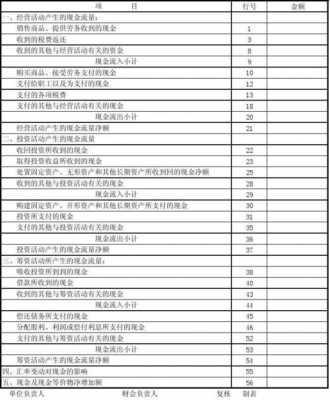 餐饮业现金流量表模板-第1张图片-马瑞范文网