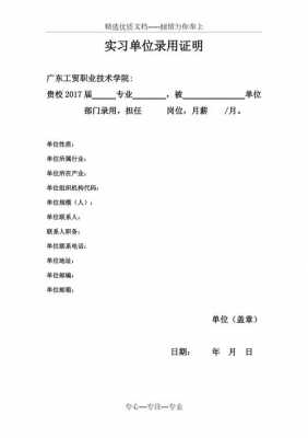 公司实习录用证明模板,实践单位录用证明 -第3张图片-马瑞范文网