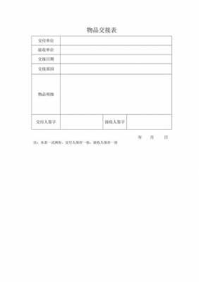 货物记重交接单模板_货物交接单模板范本-第2张图片-马瑞范文网