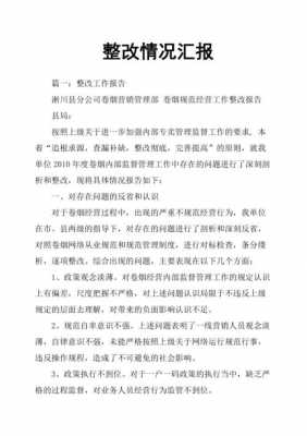  商检资料整改报告模板「商检情况说明」-第2张图片-马瑞范文网