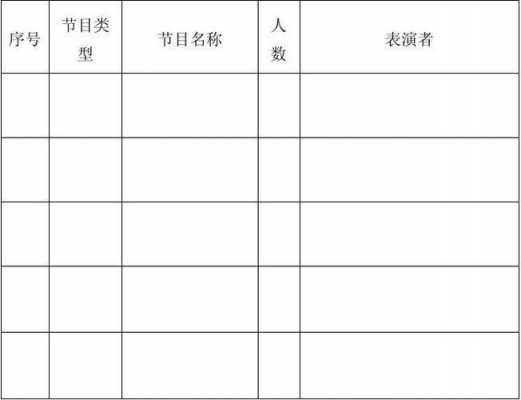 元旦节目报名表格式-企业元旦报名表模板-第1张图片-马瑞范文网