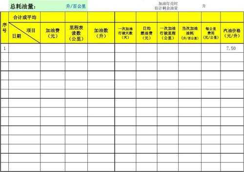 燃油费报告模板-第1张图片-马瑞范文网