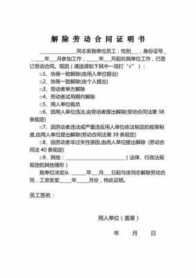 单位解除证明模板图片-单位解除证明模板-第1张图片-马瑞范文网