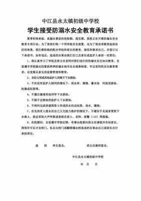 游泳安全责任承诺书 游泳安全责任书模板-第3张图片-马瑞范文网