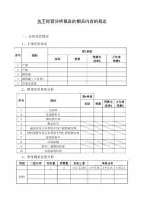 月度分析报告模板（月度分析报告模板）-第1张图片-马瑞范文网