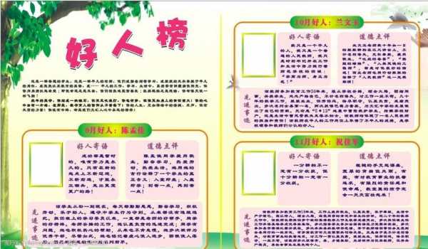 身边好人模板学生（身边好人榜模板学生）-第1张图片-马瑞范文网