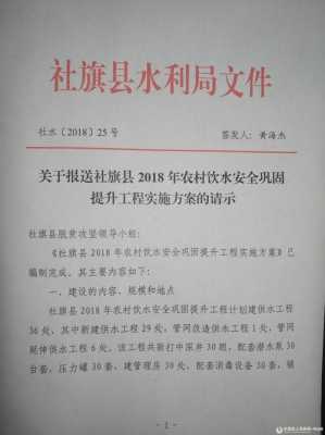  农村饮水工程请示模板「农村饮水工程报告怎么写」-第3张图片-马瑞范文网