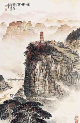 革命圣地绘画作品-第3张图片-马瑞范文网