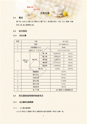  主变检修标准模板「主变检修退什么保护」-第1张图片-马瑞范文网