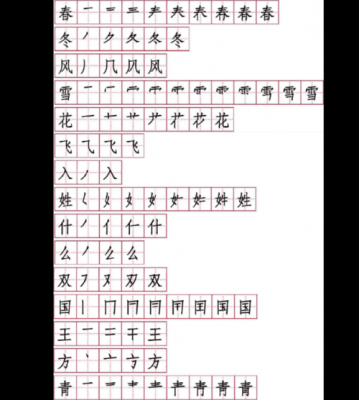 生字笔画视频教程-生字笔画模板-第3张图片-马瑞范文网