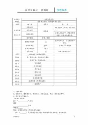 沙龙活动创意-沙龙活动模板表-第2张图片-马瑞范文网