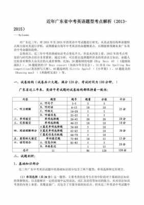 中考试卷题型分析-第1张图片-马瑞范文网