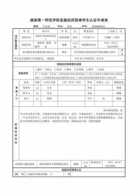 家庭困难认定申请书模板_家庭困难申请认定表如何填写-第3张图片-马瑞范文网