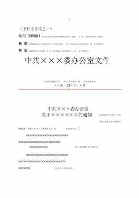  公文下行文格式模板「公文写作下行文格式和范文」-第2张图片-马瑞范文网