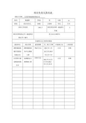 招标简历模板-第3张图片-马瑞范文网