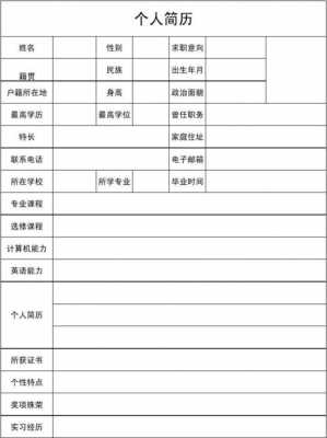 有工作经验的个人简历模板 有工作经历的简历模板下载-第3张图片-马瑞范文网