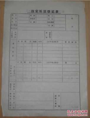 关于耳目档案模板的信息-第2张图片-马瑞范文网