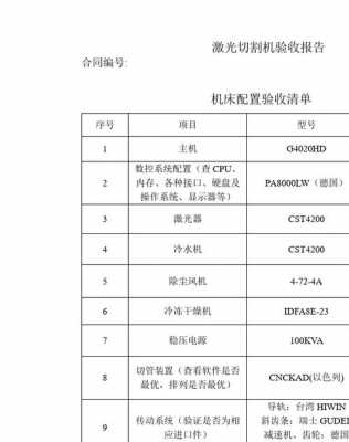 激光设备检验报告模板-第3张图片-马瑞范文网