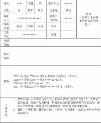 简历奖惩类别填什么-第2张图片-马瑞范文网