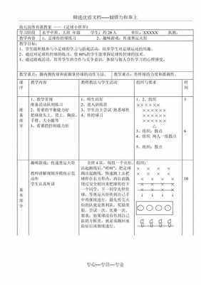 小班 足球 足球小班体育教案模板-第2张图片-马瑞范文网