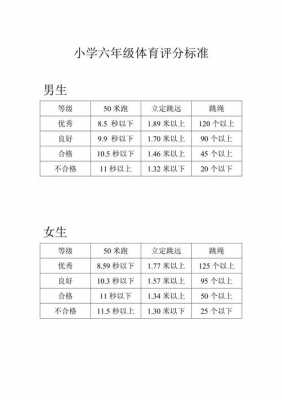 六年级评分标准-第2张图片-马瑞范文网