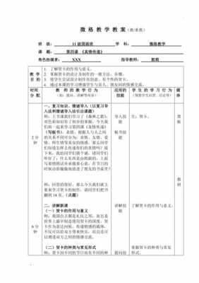 幼儿微格教学教案 微格幼儿园教案模板-第2张图片-马瑞范文网