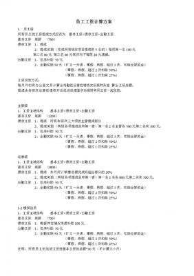 工资预算方案模板,工资预算管理制度 -第3张图片-马瑞范文网