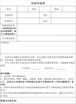 寄宿生申请理由怎么填写 寄宿学校申请模板-第2张图片-马瑞范文网