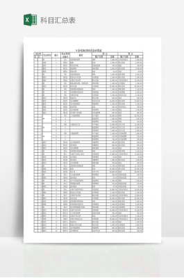 科目汇总表分析模板_科目汇总表分析模板图片-第2张图片-马瑞范文网