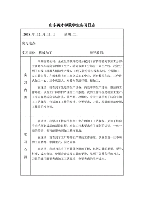 大学生实训日志模板及范文大全 大学生实训日志模板及范文-第3张图片-马瑞范文网