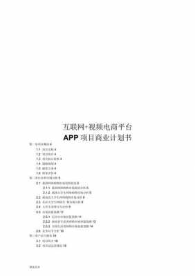 app服务平台商业计划书-第3张图片-马瑞范文网