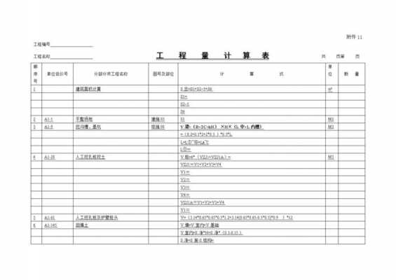 工程部工程量模板（工程部工程量是由谁算）-第3张图片-马瑞范文网