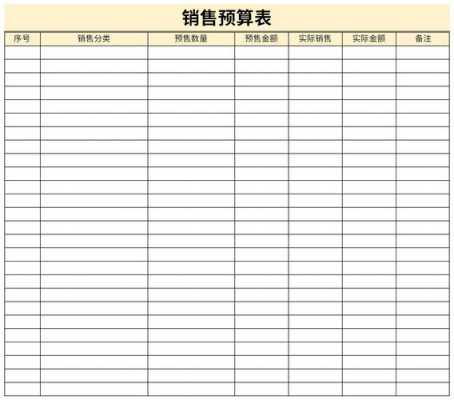 销售公司财务计划模板（销售型公司财务预算）-第2张图片-马瑞范文网