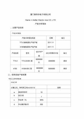 企业能效分析报告模板-第1张图片-马瑞范文网