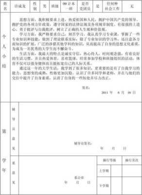 院系评定模板（院系评定表）-第1张图片-马瑞范文网