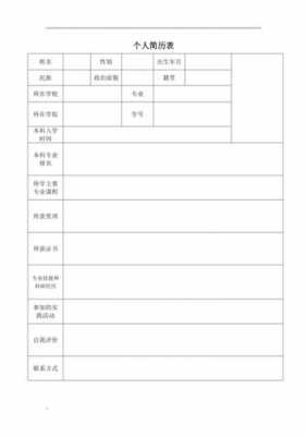 研究生求职简历表格模板（研究生简历模板免费）-第1张图片-马瑞范文网