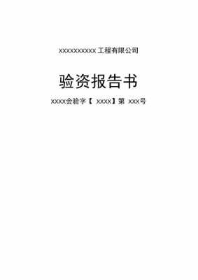 新增验资报告模板,最新验资报告模板 -第3张图片-马瑞范文网