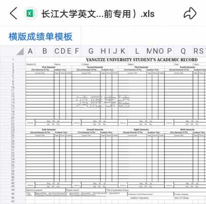 复旦大学英文成绩单模板-第2张图片-马瑞范文网