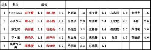 小学分组模板下载安装官网-第2张图片-马瑞范文网