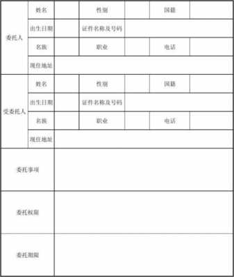 委托调查表-问卷调查委托书模板-第1张图片-马瑞范文网