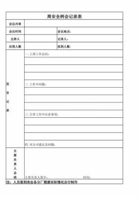 安全例会材料模板_安全例会材料模板图片-第3张图片-马瑞范文网