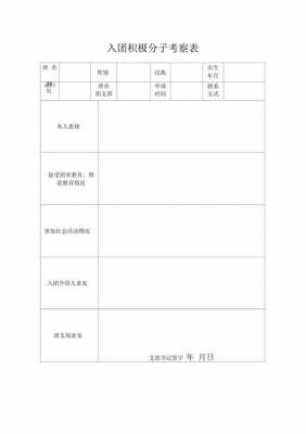  新团员考察登记表模板「新团员考察登记表模板下载」-第3张图片-马瑞范文网